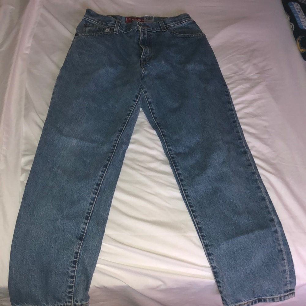 Levi's 550 blue jeans
